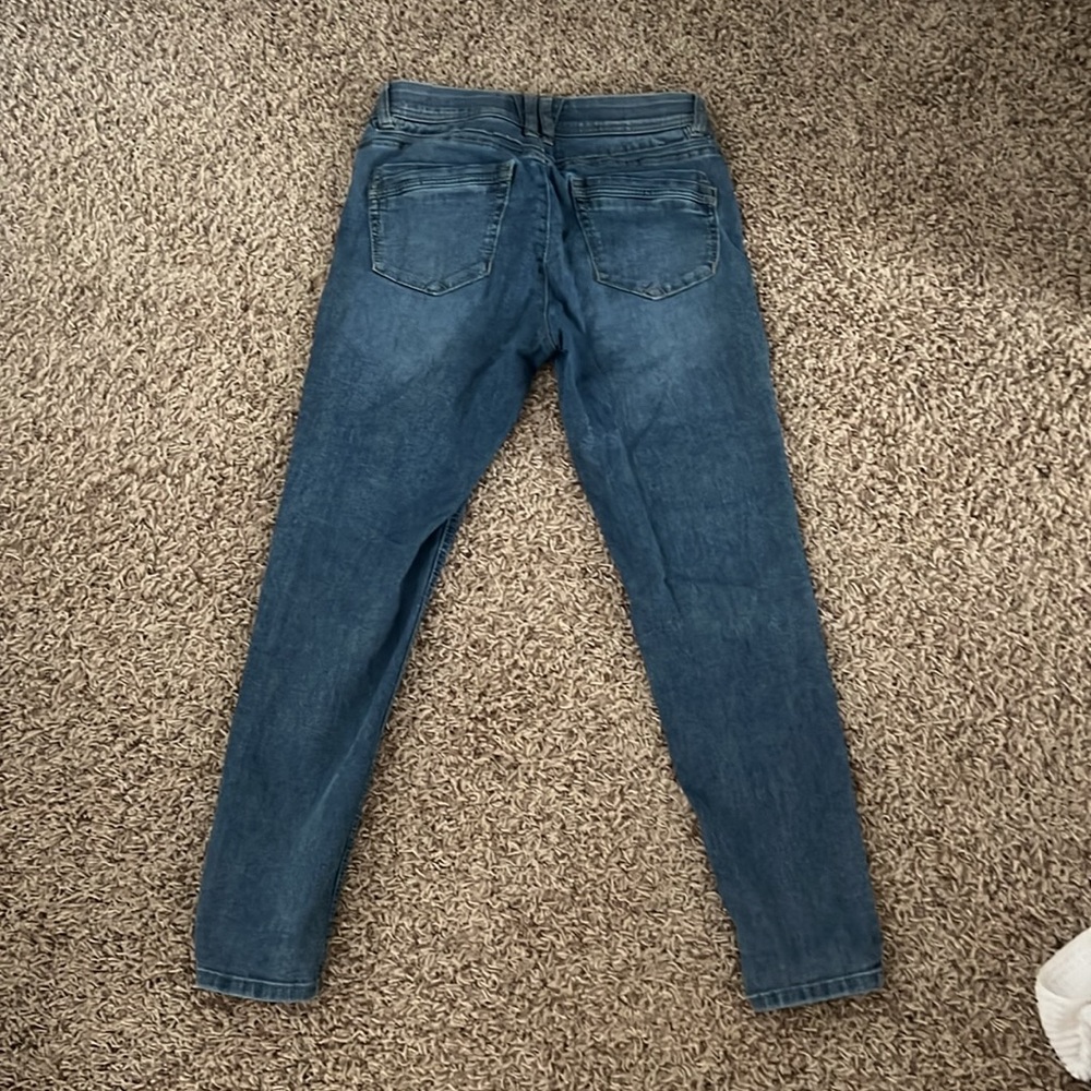 Democracy Medium Blue Skinny Jeans for Women - Picture 3 of 3